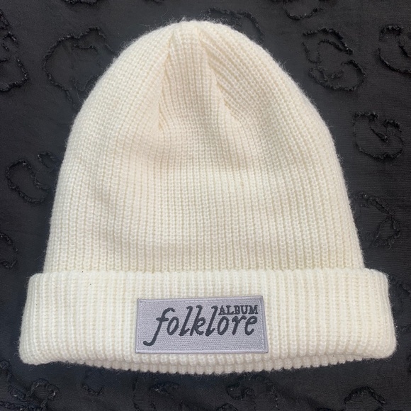 Taylor Swift Accessories - Official Taylor Swift Folklore Beanie